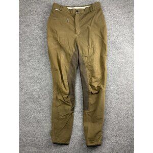 Arista Schoeller Prestige Breeches Pants 30 Tall Women's Leather Trim Riding